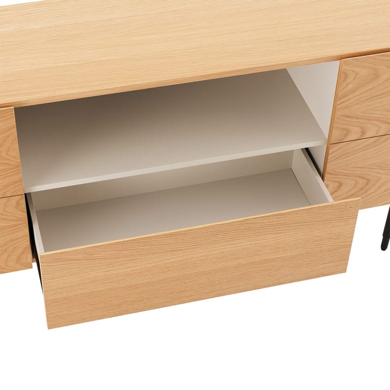 Sideboard HOME4YOU - Beige - Opbevaring - Opbevaringsmøbler - Skænke & sideboards