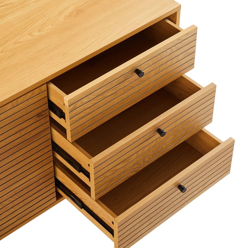 Sideboard HOME4YOU - Brun - Opbevaring - Opbevaringsmøbler - Skænke & sideboards