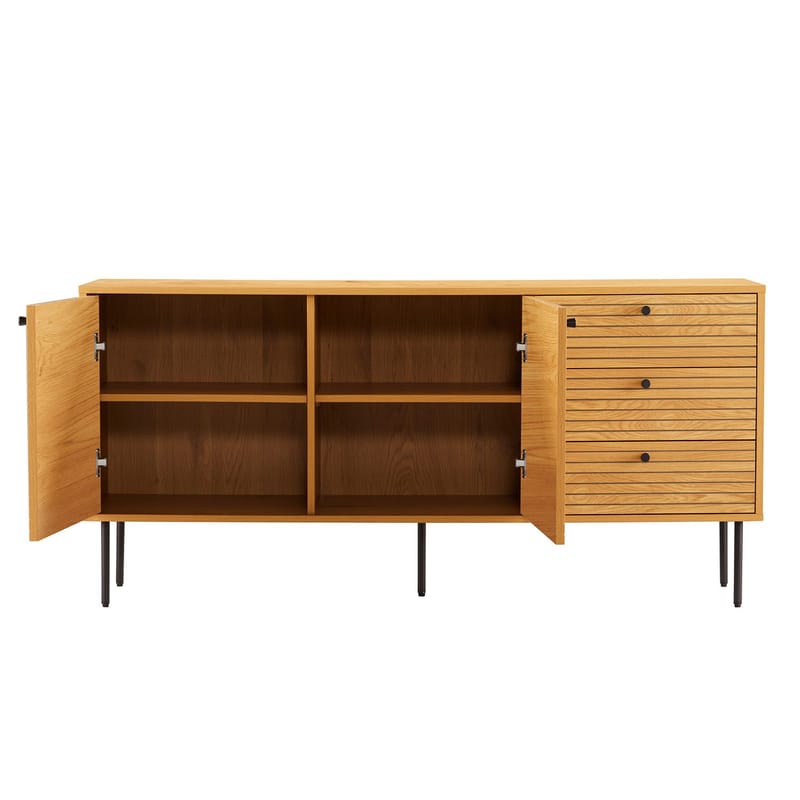 Sideboard HOME4YOU - Brun - Opbevaring - Opbevaringsmøbler - Skænke & sideboards