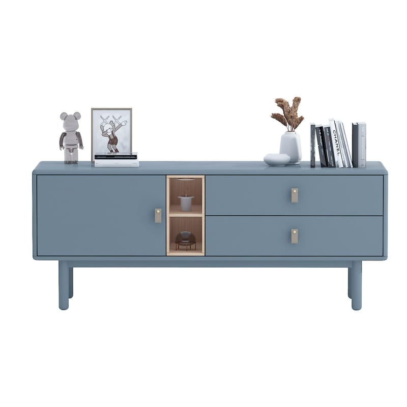 Sideboard HOME4YOU - Grå - Opbevaring - Opbevaringsmøbler - Skænke & sideboards