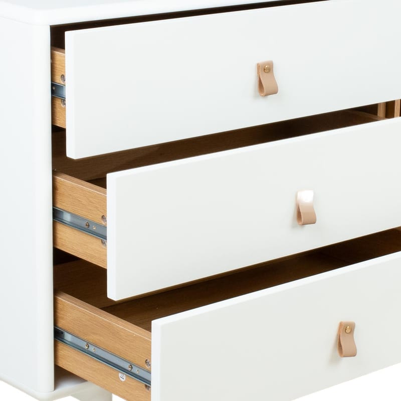 Sideboard HOME4YOU - Hvid - Opbevaring - Opbevaringsmøbler - Skænke & sideboards