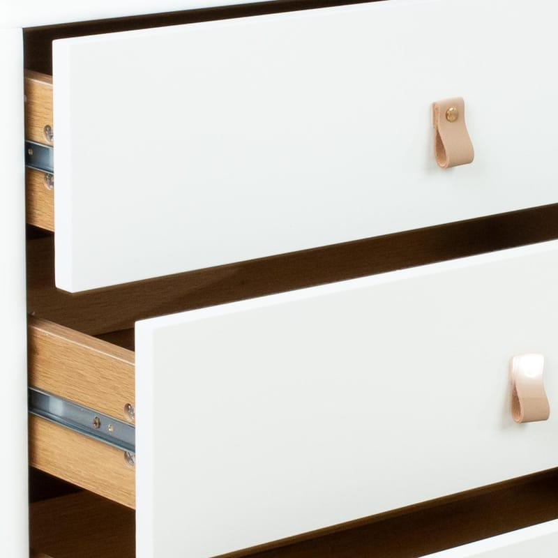 Sideboard HOME4YOU - Hvid - Opbevaring - Opbevaringsmøbler - Skænke & sideboards