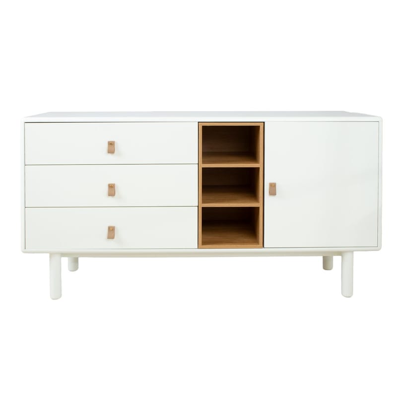 Sideboard HOME4YOU - Hvid - Opbevaring - Opbevaringsmøbler - Skænke & sideboards
