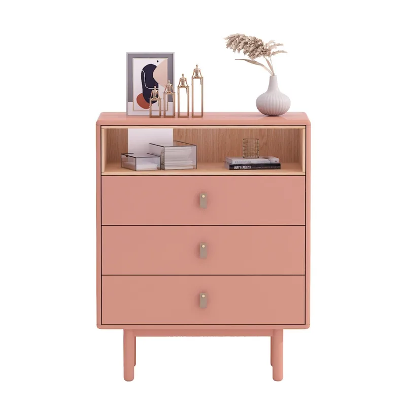 Sideboard HOME4YOU - Lyserød - Opbevaring - Opbevaringsmøbler - Skænke & sideboards
