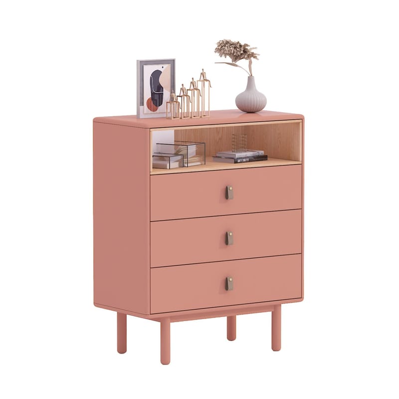 Sideboard HOME4YOU - Lyserød - Opbevaring - Opbevaringsmøbler - Skænke & sideboards