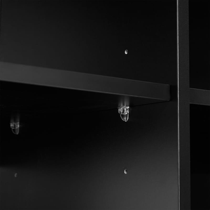 Sideboard HOME4YOU - Sort - Opbevaring - Opbevaringsmøbler - Skænke & sideboards