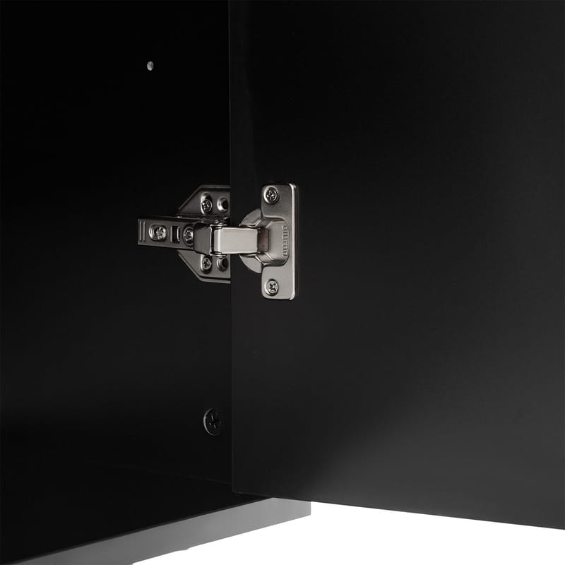 Sideboard HOME4YOU - Sort - Opbevaring - Opbevaringsmøbler - Skænke & sideboards