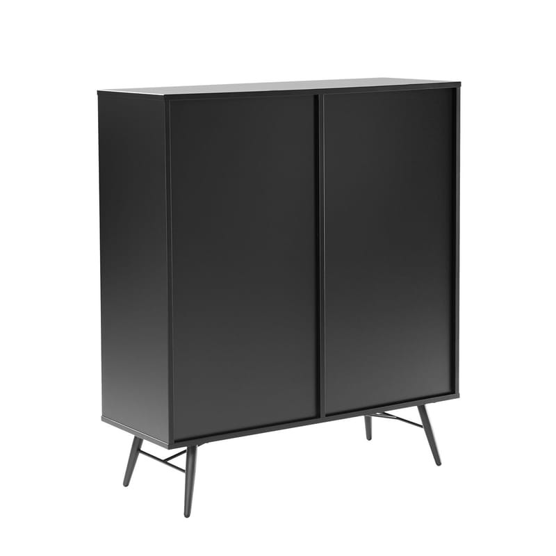 Sideboard HOME4YOU - Sort - Opbevaring - Opbevaringsmøbler - Skænke & sideboards