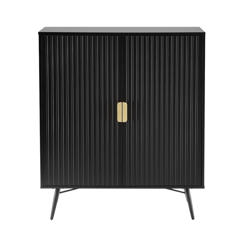 Sideboard HOME4YOU - Sort - Opbevaring - Opbevaringsmøbler - Skænke & sideboards