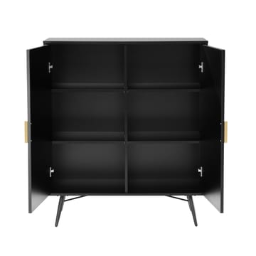 Sideboard HOME4YOU - Sort - Opbevaring - Opbevaringsmøbler - Skænke & sideboards