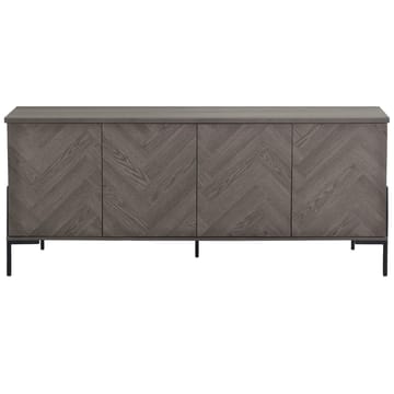 Sideboard Loft24 Vitt fiskbensmönster/vit ek - Hvid eg i sildebensmønster / hvid eg - Opbevaring - Opbevaringsmøbler - Skænke & sideboards