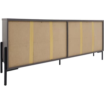 Sideboard Loft24 Vitt fiskbensmönster/vit ek - Hvid eg i sildebensmønster / hvid eg - Opbevaring - Opbevaringsmøbler - Skænke & sideboards