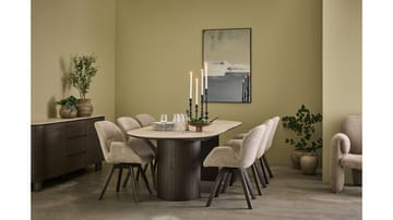Skænk Ödalen med Keramisk Top - Brunlakeret egetræsfiner - Opbevaring - Opbevaringsmøbler - Skænke & sideboards