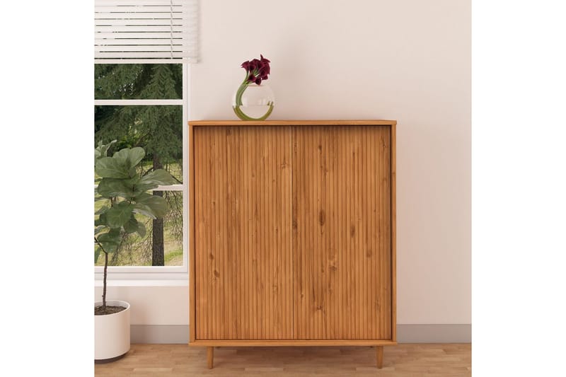 Skænk & skænk Loft24 Jerzy Skænk 99 cm Brun - Opbevaring - Opbevaringsmøbler - Skænke & sideboards