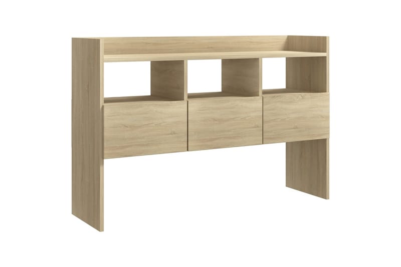 skænk 105x30x70 cm spånplade sonoma-eg - Brun - Skænke & sideboards