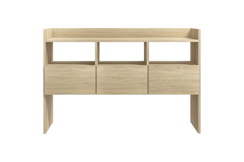 skænk 105x30x70 cm spånplade sonoma-eg - Brun - Skænke & sideboards