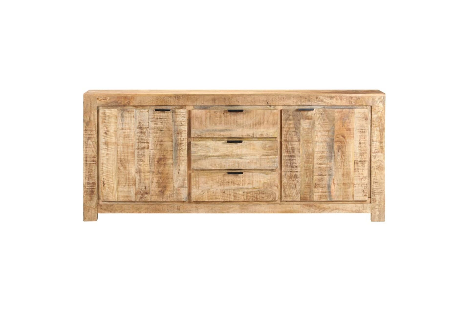 skænk 175x40x75 cm ru mangotræ - Brun - Opbevaring - Opbevaringsmøbler - Skænke & sideboards