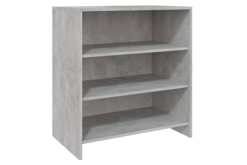 skænk 2 dele konstrueret træ betongrå - Grå - Opbevaring - Opbevaringsmøbler - Skænke & sideboards