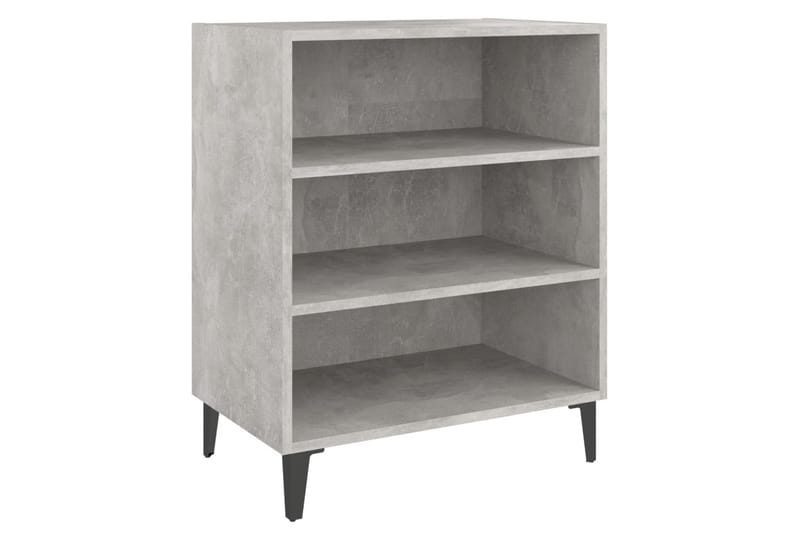 skænk 57x35x70 cm spånplade betongrå - Grå - Skænke & sideboards