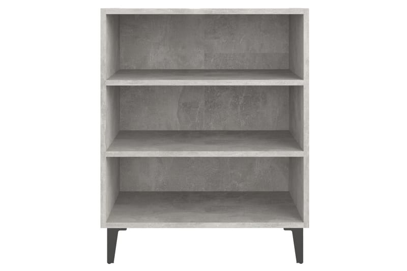 skænk 57x35x70 cm spånplade betongrå - Grå - Skænke & sideboards