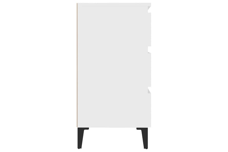 skænk 60x35x69 cm spånplade hvid - Hvid - Skænke & sideboards