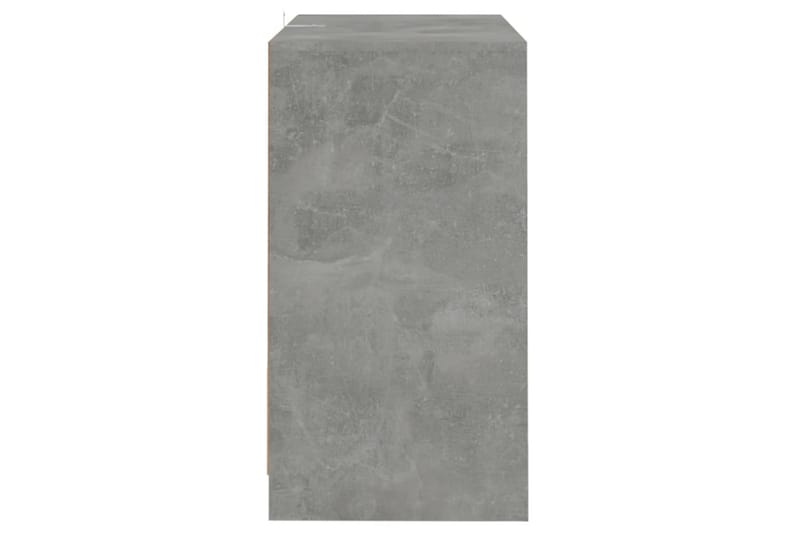 skænk 70x41x75 cm spånplade betongrå - Grå - Opbevaring - Opbevaringsmøbler - Skænke & sideboards