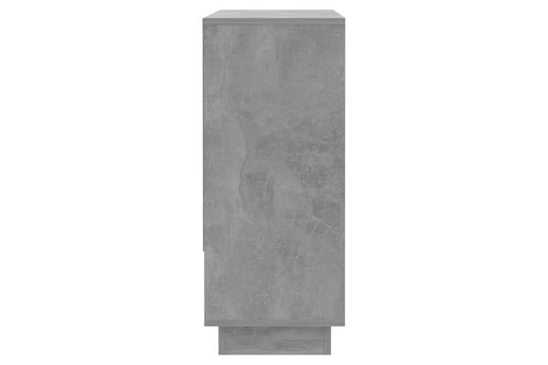 skænk 97x31x75 cm spånplade betongrå - Grå - Opbevaring - Opbevaringsmøbler - Skænke & sideboards