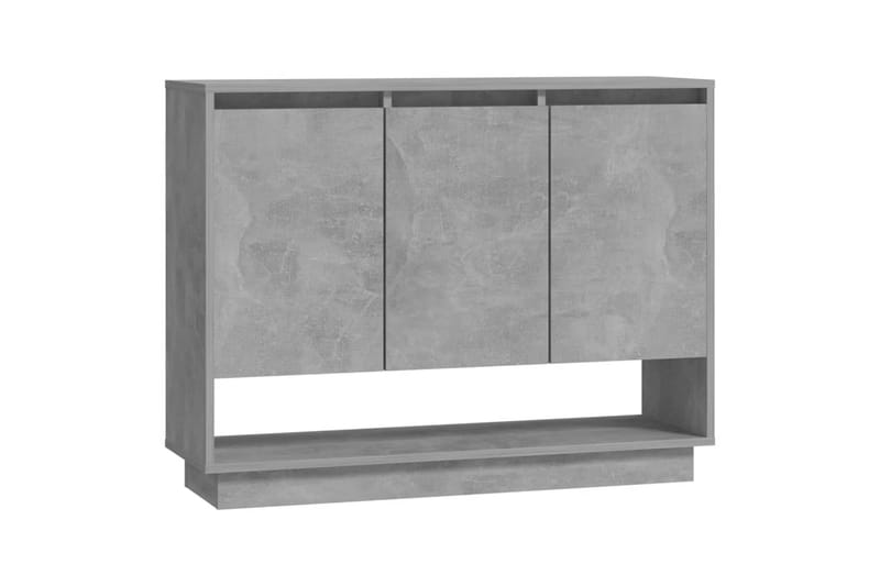 skænk 97x31x75 cm spånplade betongrå - Grå - Opbevaring - Opbevaringsmøbler - Skænke & sideboards