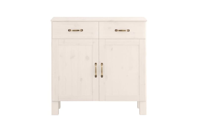 Skænk Alby 85x38x85 cm, Hvid - 85x38x85 cm, Hvid - Opbevaring - Opbevaringsmøbler - Skænke & sideboards