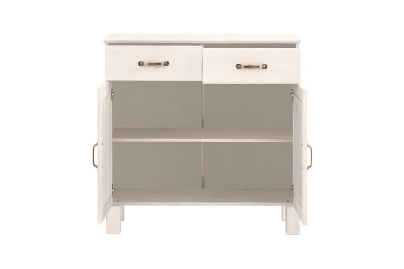 Skænk Alby 85x38x85 cm, Hvid - 85x38x85 cm, Hvid - Opbevaring - Opbevaringsmøbler - Skænke & sideboards