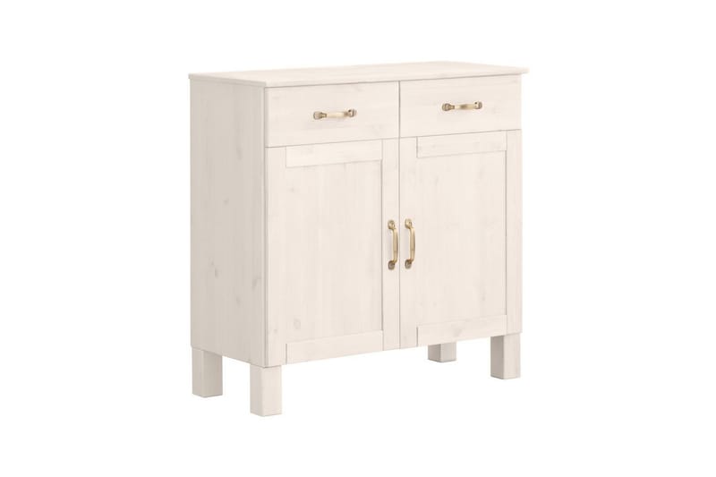 Skænk Alby 85x38x85 cm, Hvid, 85x38x85 cm, Hvid