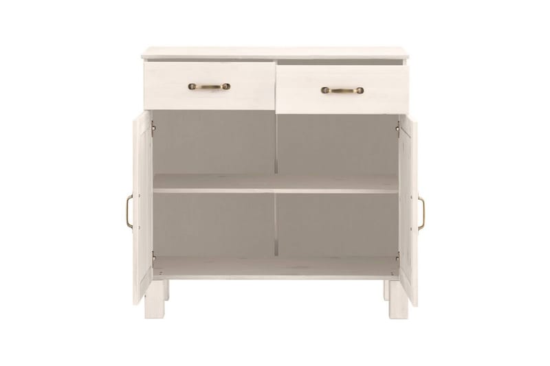 Skænk Alby 85x38x85 cm, Hvid - 85x38x85 cm, Hvid - Opbevaring - Opbevaringsmøbler - Skænke & sideboards