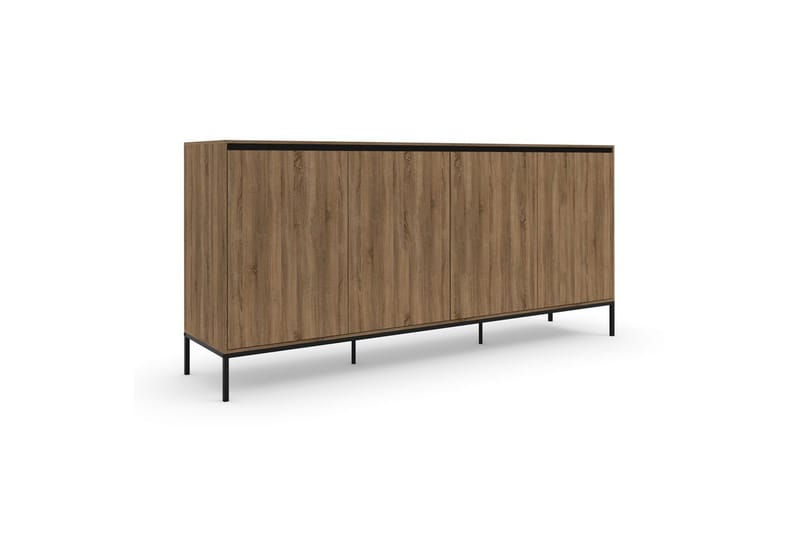 Skænk Bari 175x40x82 cm - 175x40x82 cm - Opbevaring - Opbevaringsmøbler - Skænke & sideboards