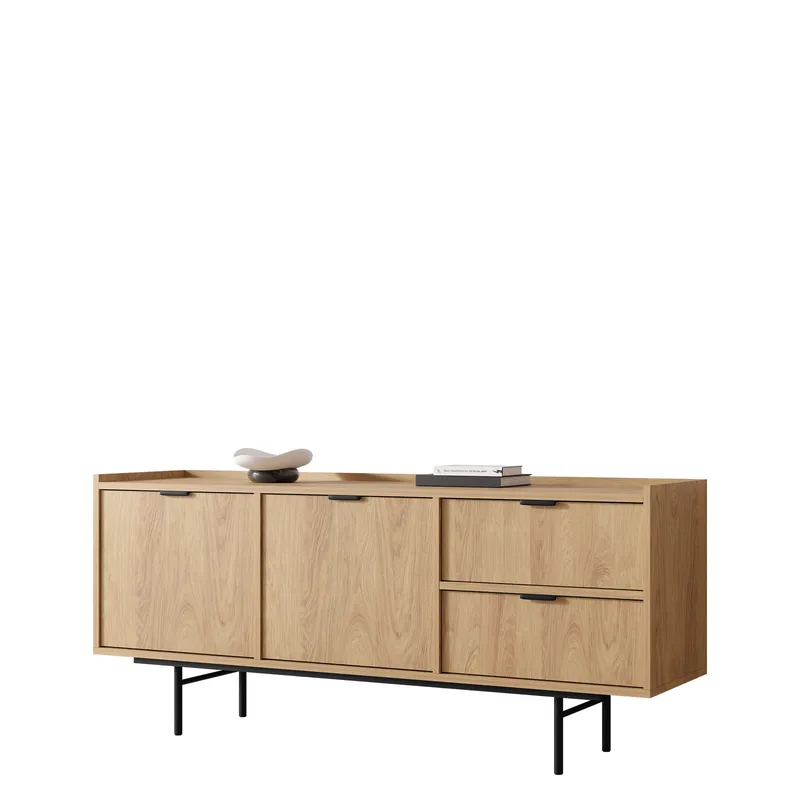 skænk Edison Hickory-eg, Hickory-eg