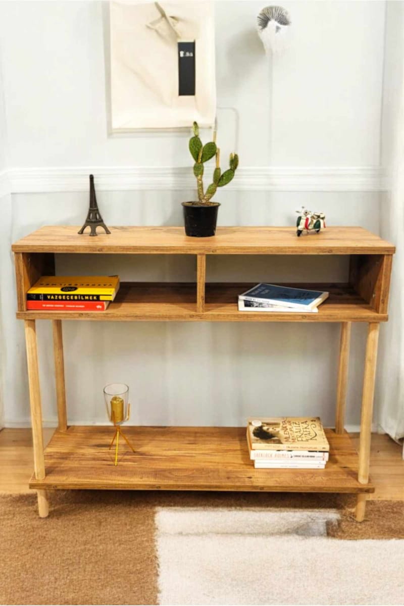 Skænk Hanah Home Peka Sideboard (90 x 75 x 30 cm) Fyrretræ - Fyrretræ - Opbevaring - Opbevaringsmøbler - Skænke & sideboards