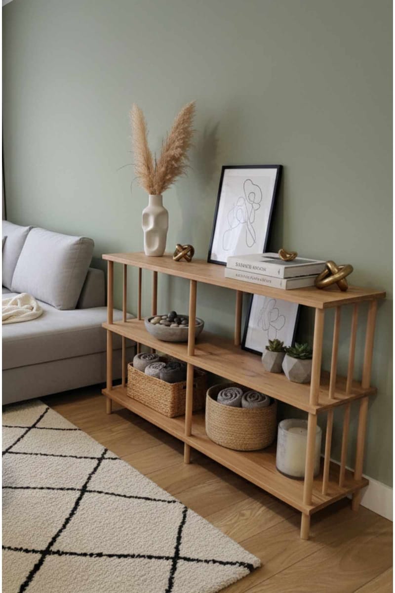 Skænk Hanah Home Peka Wide (120 x 73 x 30 cm) Fyrretræ - Fyrretræ - Opbevaring - Opbevaringsmøbler - Skænke & sideboards