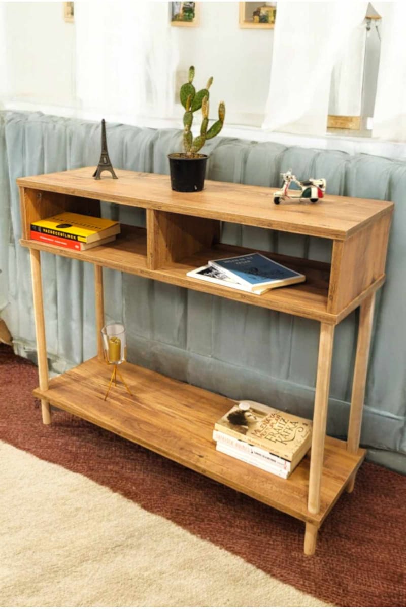 Skænk Hanah Home Peka Sideboard (90 x 75 x 30 cm) Fyrretræ - Fyrretræ - Opbevaring - Opbevaringsmøbler - Skænke & sideboards