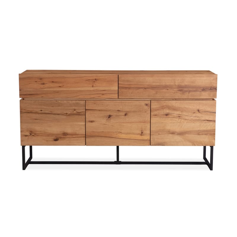 Skænk HOME4YOU Byron 160x41x80 cm Eg - eg - Opbevaring - Opbevaringsmøbler - Skænke & sideboards