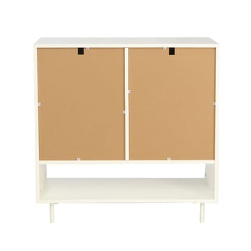 Skænk HOME4YOU Herta 80x40x80 cm - hvid/lyst træ - Opbevaring - Opbevaringsmøbler - Skænke & sideboards