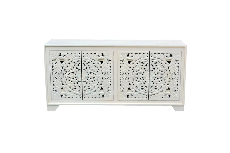 Skænk Kalita Hvid - Hvid - Opbevaring - Opbevaringsmøbler - Skænke & sideboards