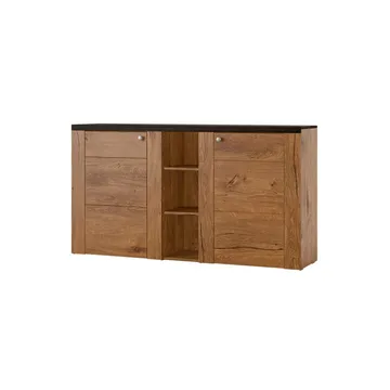 Skænk Larona 2 Døre - Lefkas Eg - Opbevaring - Opbevaringsmøbler - Skænke & sideboards