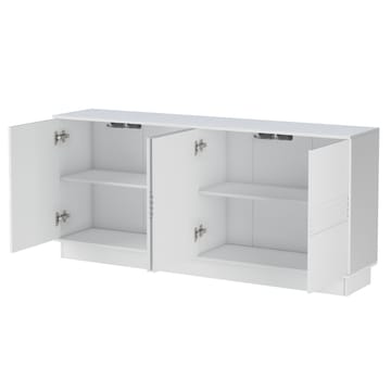 Skænk Loft24 Toro Hvid - Hvid - Opbevaring - Opbevaringsmøbler - Skænke & sideboards