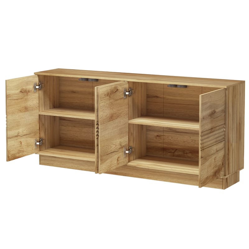 Skænk Loft24 Toro Wotan-eg - Wotan-eg - Opbevaring - Opbevaringsmøbler - Skænke & sideboards