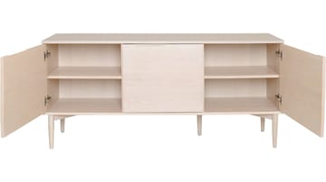 Skænk Nordal 3 Døre - Brunlakeret egetræsfiner - Opbevaring - Opbevaringsmøbler - Skænke & sideboards