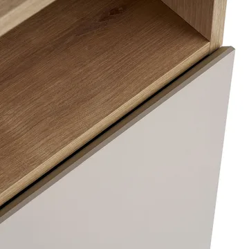 Skænk Nordure Palmer (80 x 80 x 40 cm) Sandsten Safir Eg - Sandsten Safir Eg - Opbevaring - Opbevaringsmøbler - Skænke & sideboards