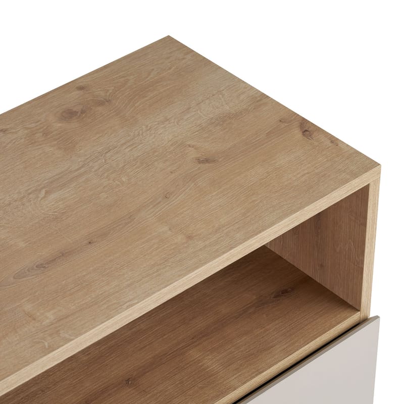 Skænk Nordure Palmer (80 x 80 x 40 cm) Sandsten Safir Eg - Sandsten Safir Eg - Opbevaring - Opbevaringsmøbler - Skænke & sideboards