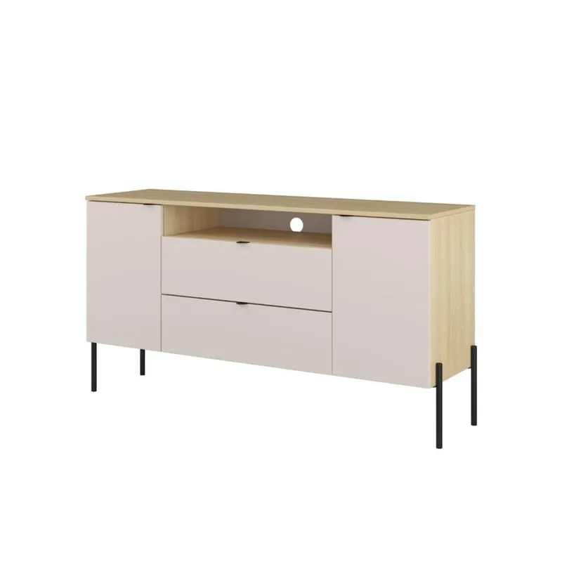 Skænk Ore 2 døre med 2 skuffer - Cashmere - Opbevaring - Opbevaringsmøbler - Skænke & sideboards