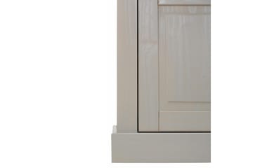 Skænk Selma 145x38x87 cm, Grå/Plet/Voks - 145x38x87 cm, Grå/Plet/Voks - Opbevaring - Opbevaringsmøbler - Skænke & sideboards