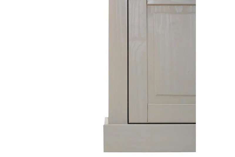 Skænk Selma 145x38x87 cm, Grå/Plet/Voks - 145x38x87 cm, Grå/Plet/Voks - Opbevaring - Opbevaringsmøbler - Skænke & sideboards