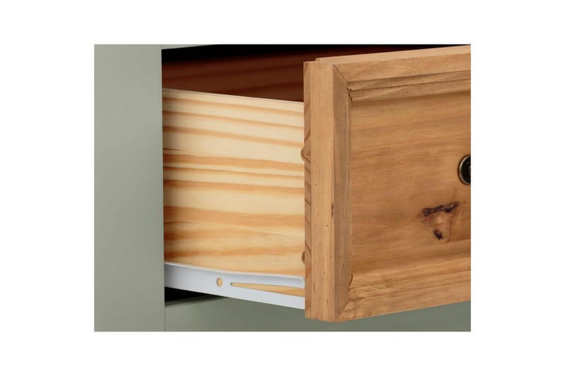 Skænk Selma 145x38x87 cm, Salviegrøn/Plet/Voks - 145x38x87 cm, Salviegrøn/Plet/Voks - Opbevaring - Opbevaringsmøbler - Skænke & sideboards